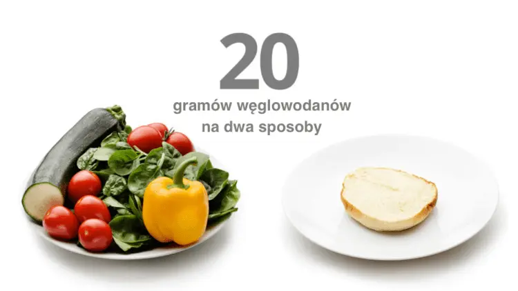 20 gramów węglowodanów